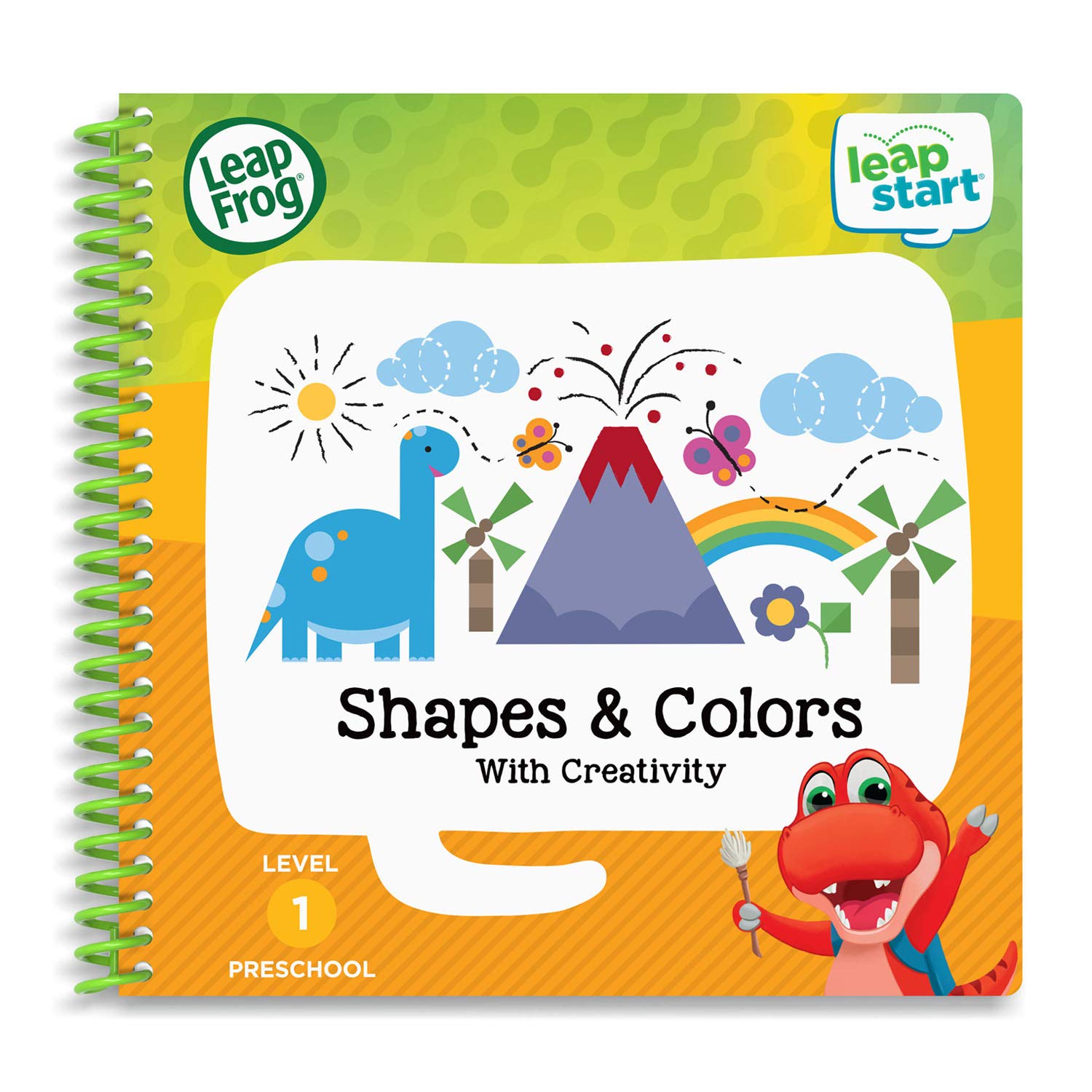 LeapFrog LeapStart interactive book closeup; lively visuals and sounds boost immersion.