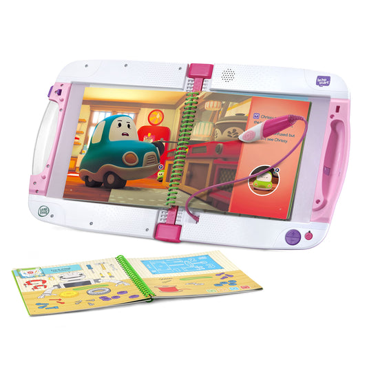 LeapFrog LeapStart pink front cover—engaging early learning journey for ages 2 to 5