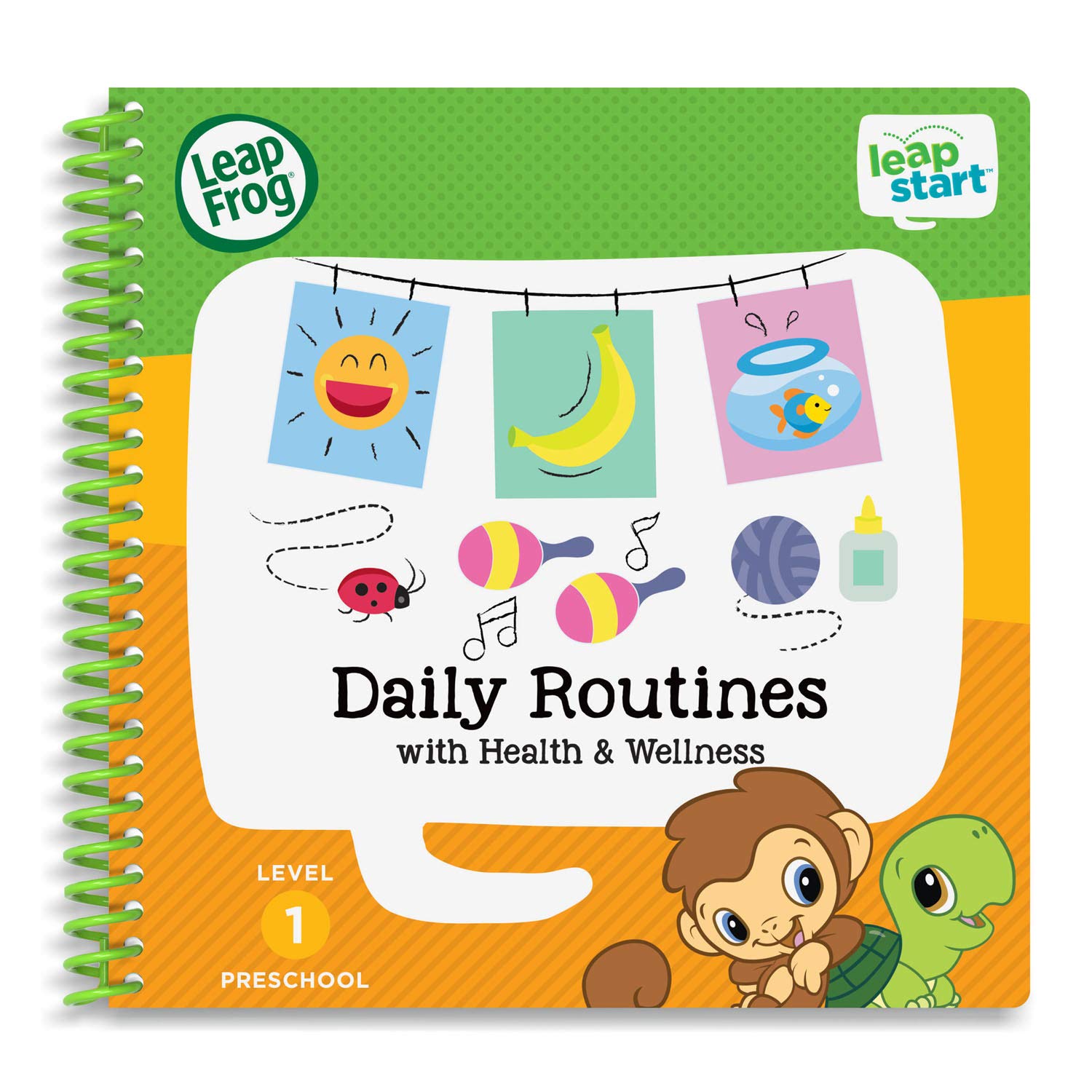 Preschool scene from LeapStart designed for ages 2-4 learning routines.