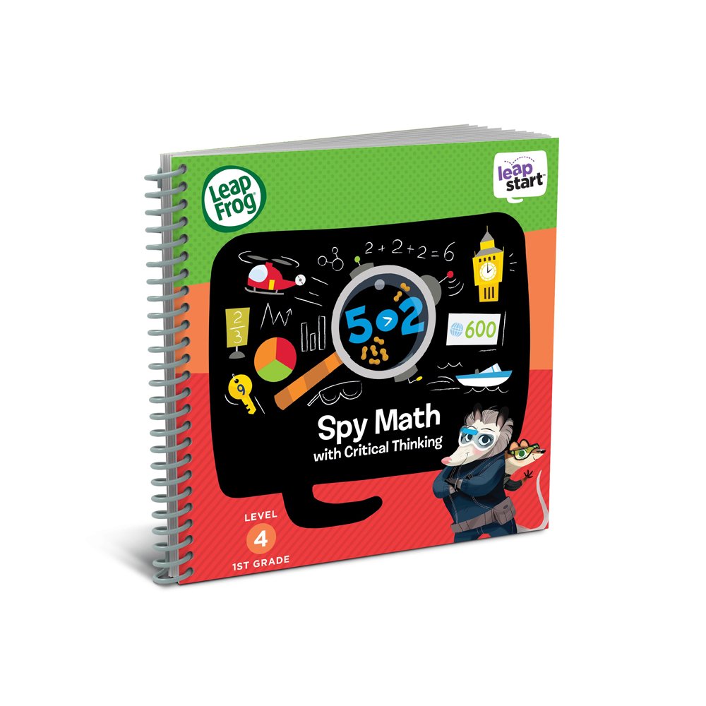 LeapFrog LeapStart spy decoder boosts critical thinking for puzzle solving.