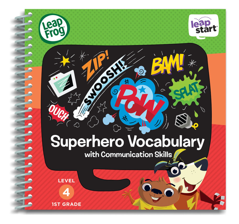 LeapFrog LeapStart compatibility image reminds users the book works with all LeapStart systems.