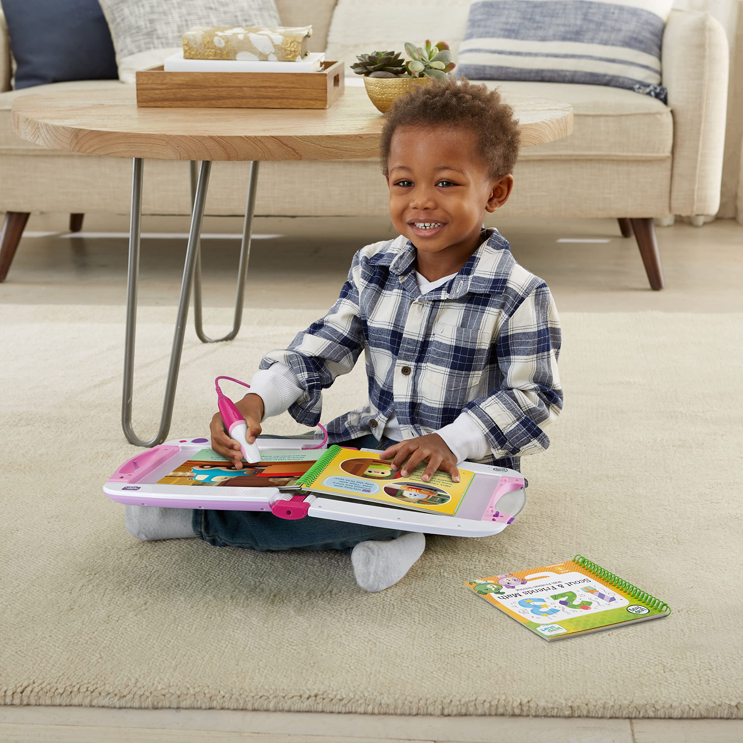 LeapFrog LeapStart two-level activities—gradual difficulty supports growing skills