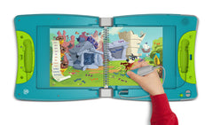LeapFrog LeapStart vocabulary activities promote word-building and fluent reading through replayable tasks.