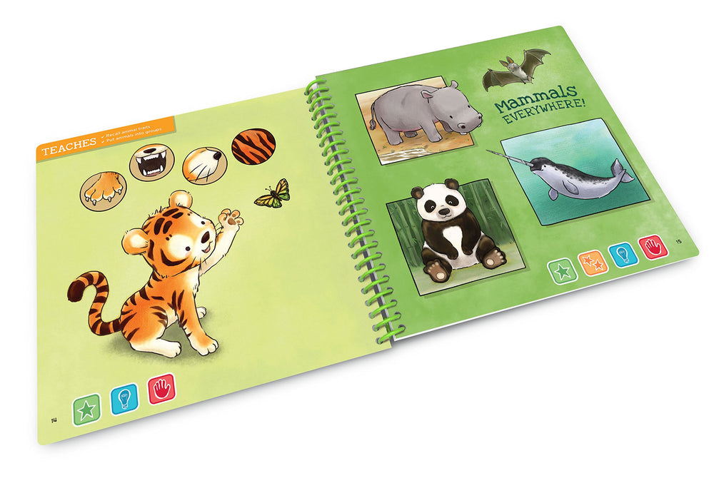 Matching games icon encourages memory skills during LeapStart activities.