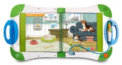 Tiger in jungle scene shows habitat differences for LeapStart learners.