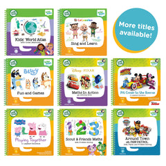 LeapFrog LeapStart world map page supports geography skills and discovery.