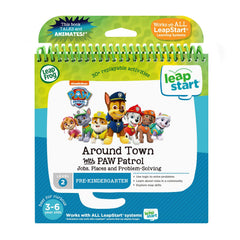 LeapFrog LeapStart 3D Around Town beach-rescue scene supports problem-solving for kids