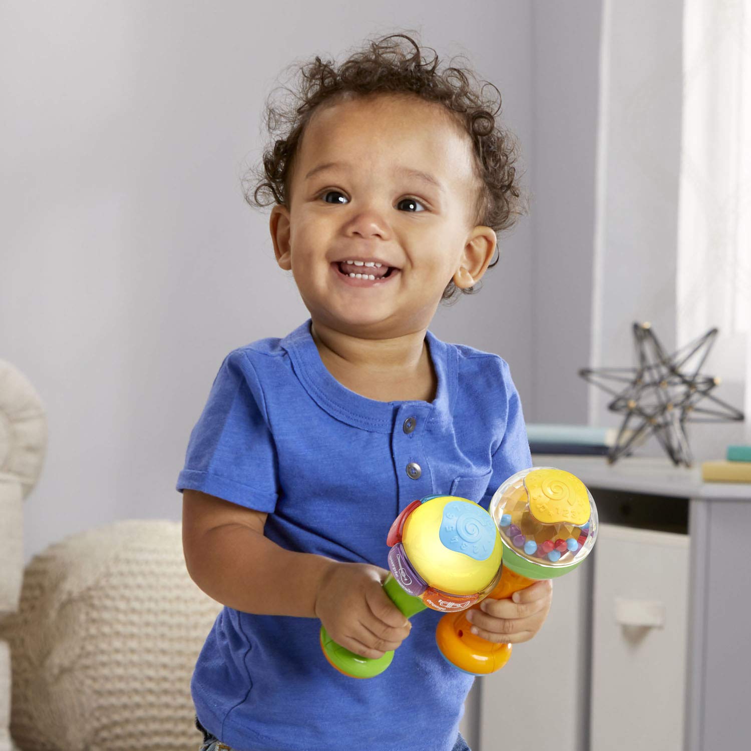 Designed for babies 6 months and up, promoting early motor play