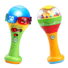 LeapFrog Learn and Groove Shakin' Colors Maracas beads engage sensory play
