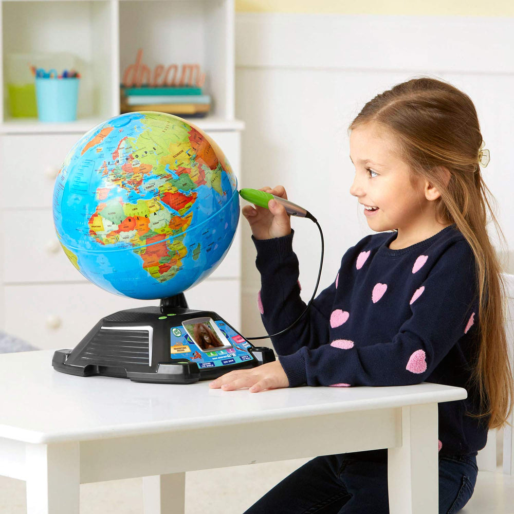 LeapFrog Magic Adventures Globe three games invite friendly challenges.