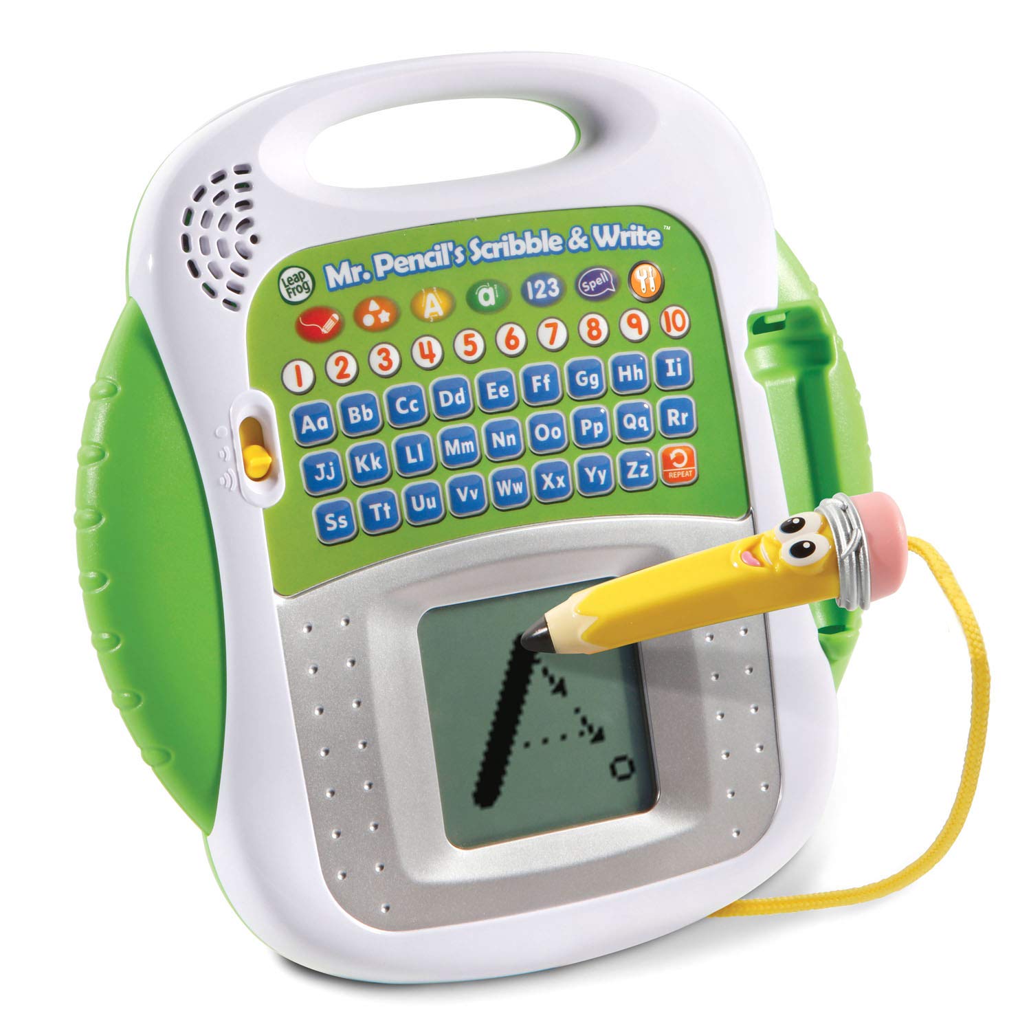 Mr. Pencil Scribble and Write stylus tracing with instant feedback enhances practice.