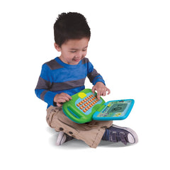 LeapFrog My Own Leaptop in ABCs mode teaches letters through interactive play.
