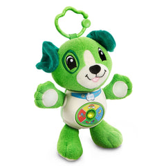 LeapFrog Sing and Snuggle Scout colorful buttons unlock lullabies and early learning songs