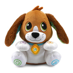 LeapFrog Speak and Learn Puppy flapping ears engage toddler imagination and speech practice.