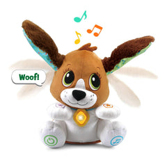 LeapFrog Speak and Learn Puppy head movement adds lifelike interaction during play.