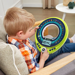 LeapFrog Spinning Lights Letter Ring supports spelling practice with interactive word-building.