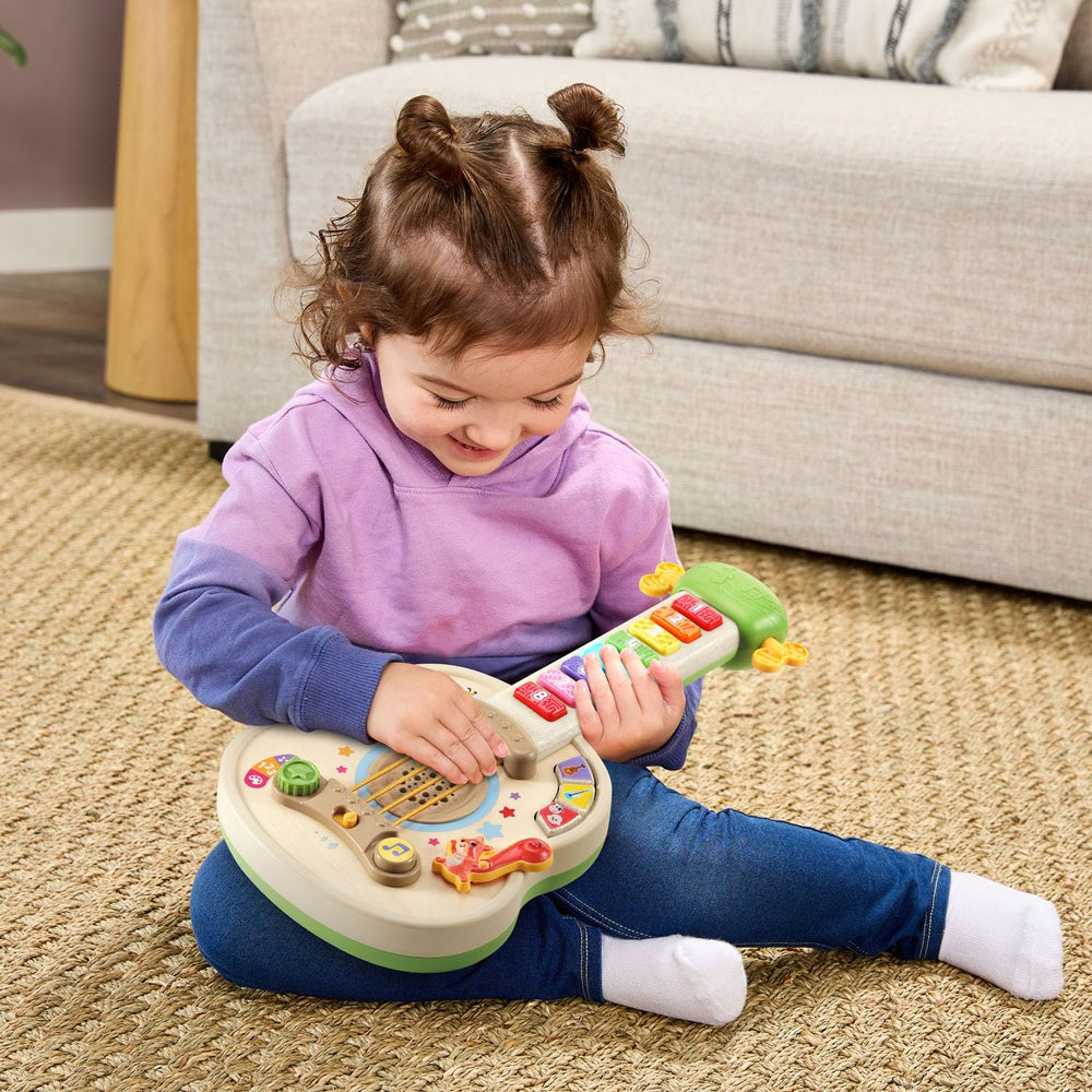 LeapFrog Strum and Count guitar plays barnyard sounds for interactive learning
