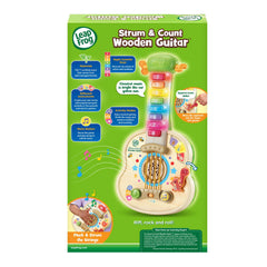 LeapFrog Strum and Count guitar crafted from FSC-certified wood