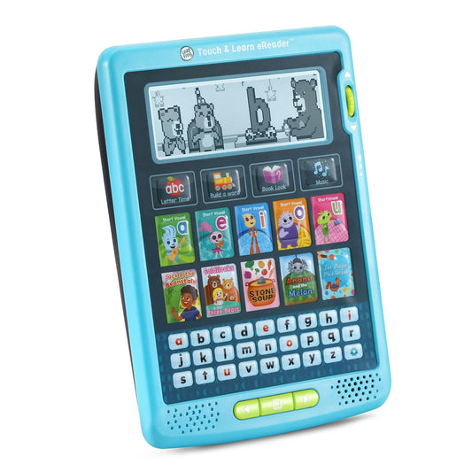 LeapFrog eReader Teal story-time screen for read-along and listening activities
