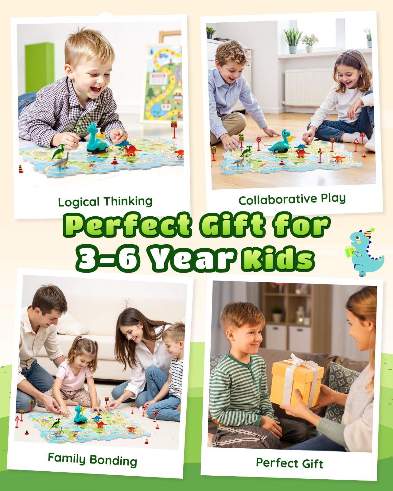 Leapio Puzzle Racer ideal gift for children 3-8 years.