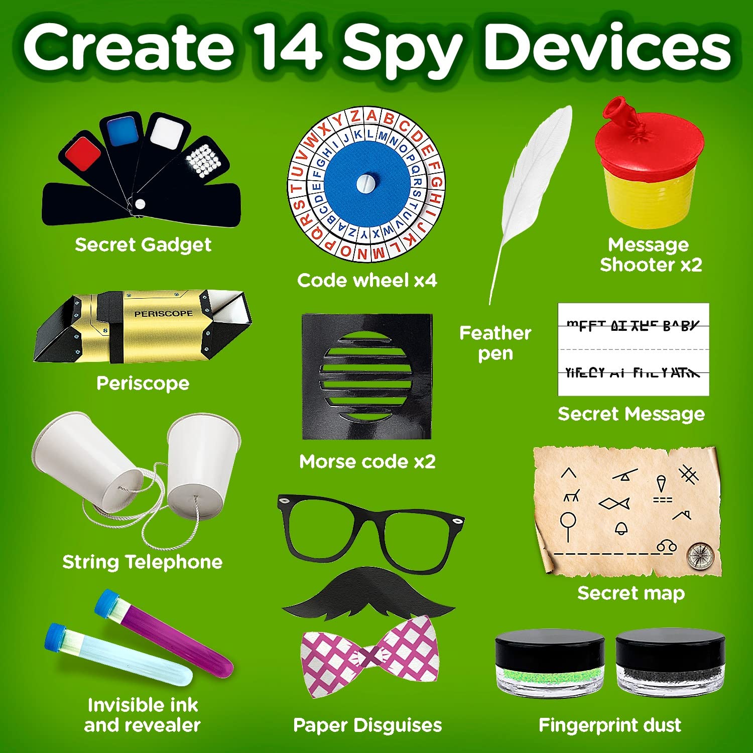 Learn & Climb Kids Spy Kit: 15 secret missions inspire problem solving and teamwork