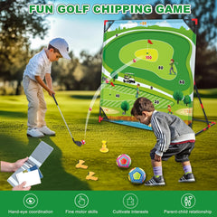 Learn2M scoring area helps track points during friendly backyard matches