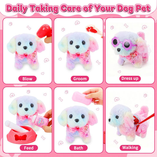 Learn2M interactive puppy walks and barks for active imaginative play
