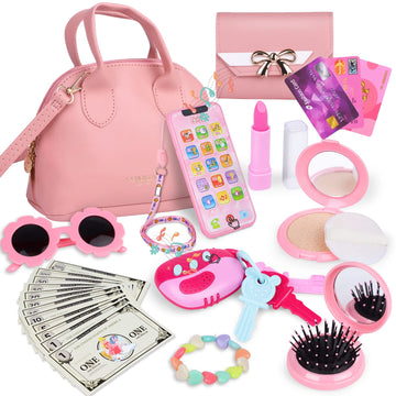 Learn2M Play Purse front view showing kid-friendly design for imaginative play