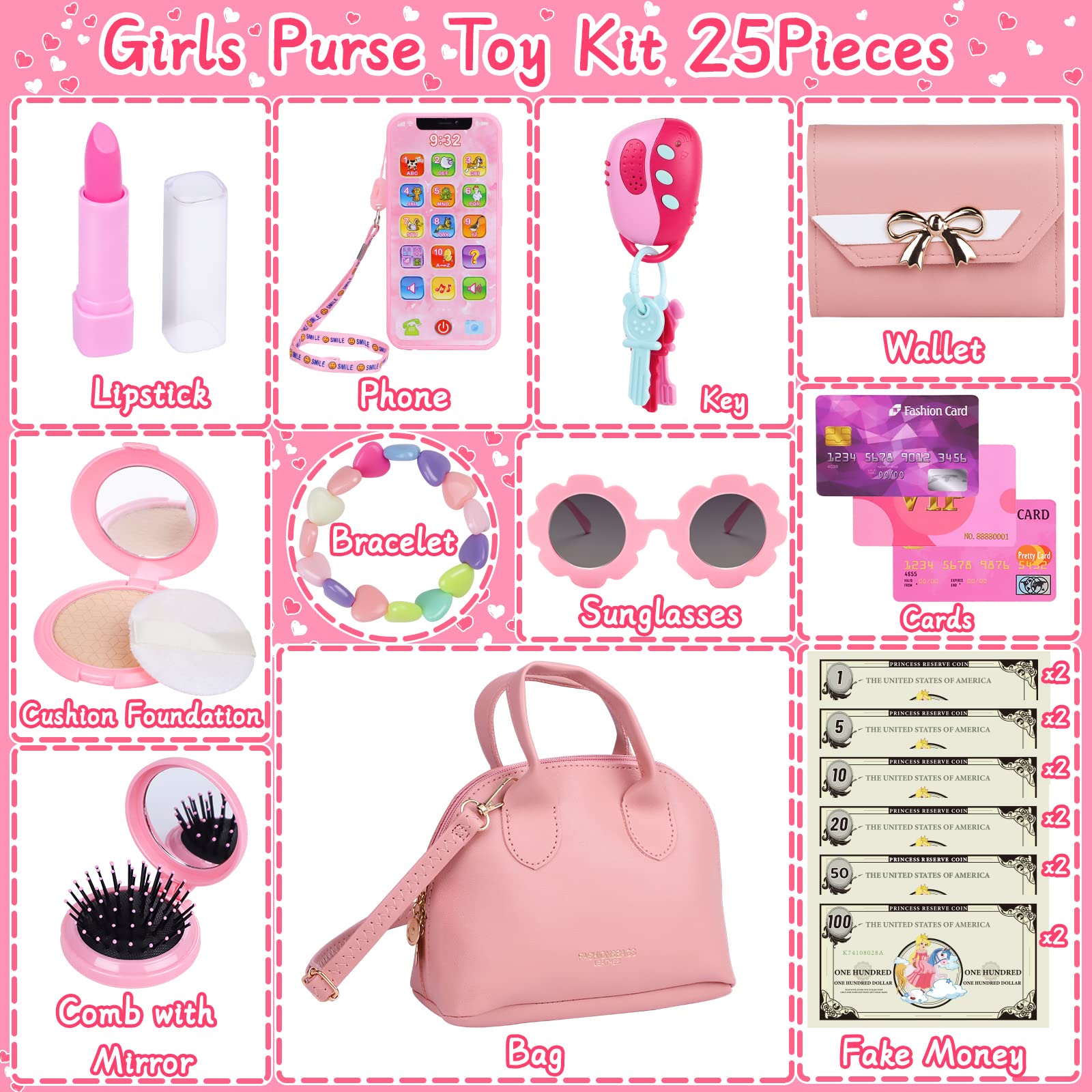 Learn2M Play Purse toddler imaginative play scene, cute and engaging