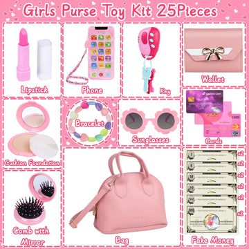 Learn2M Play Purse toddler imaginative play scene, cute and engaging