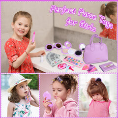 Learn2M Purple Play Purse Lipstick for mess-free pretend makeup.