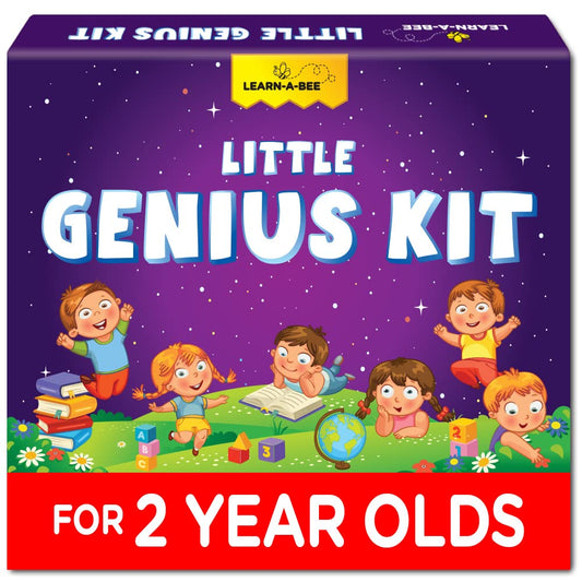 Learnabee box set with board books and activities promotes screen-free learning.