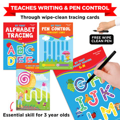 Learnabee tracing chart for first pen control and early writing practice.