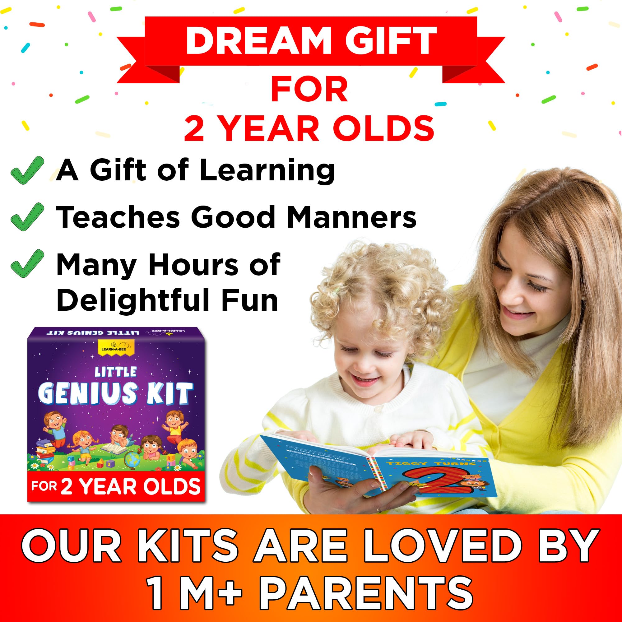 Learnabee gift for 2 year olds offers durable, engaging playtime.