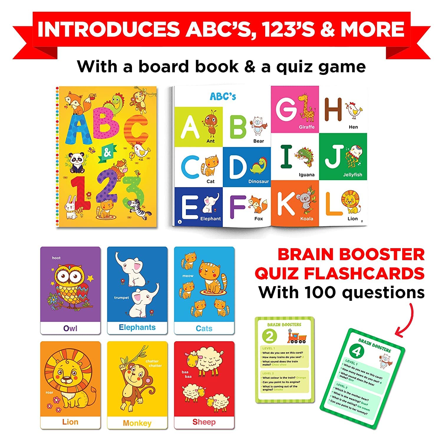 Learnabee where's baby game encourages logical thinking through matching.