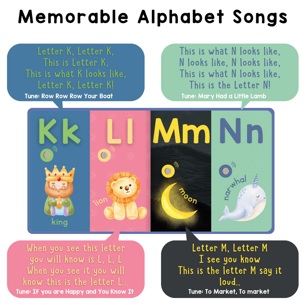 Learning Bugs nursery rhyme tunes sound module supports memory with familiar melodies.