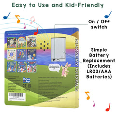 Learning Bugs Nursery Rhymes portable, travel-ready design for on-the-go fun.