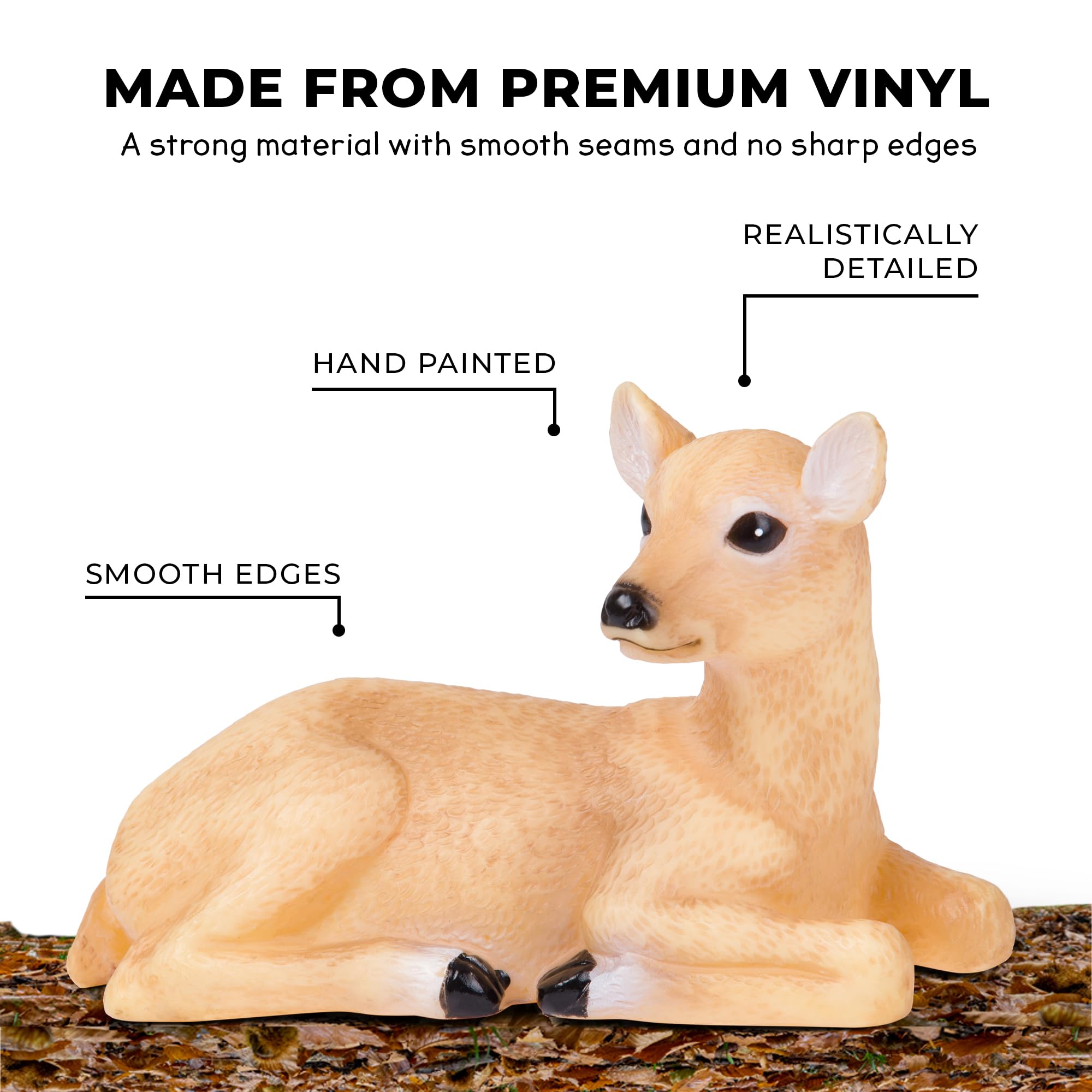 Learning Minds hedgehog figure adds cozy woodland character to play.
