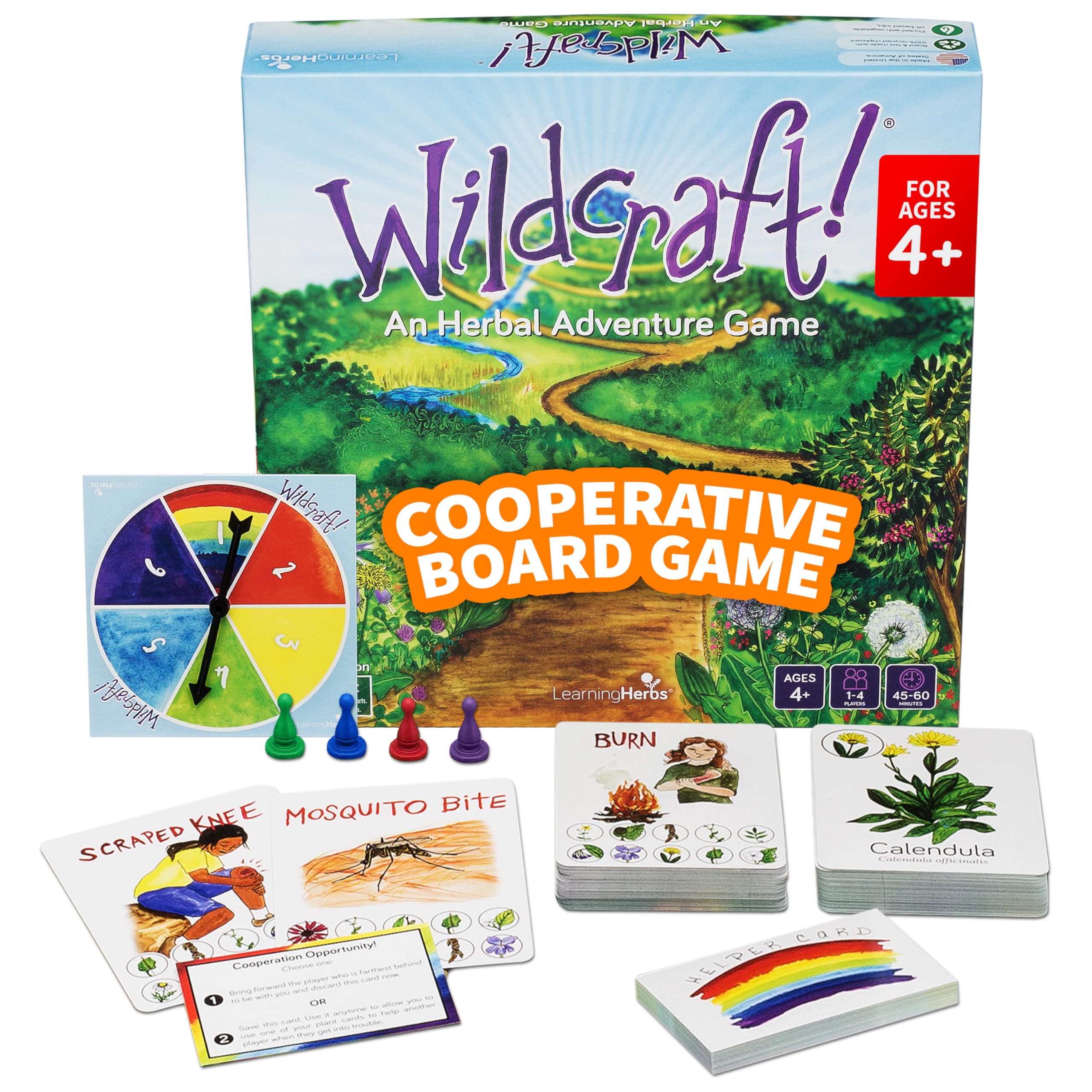 LearningHerbs Wildcraft box art invites curious kids to explore herbs safely