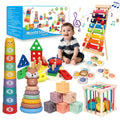 LearnToy stacking blocks enhance fine motor skills and coordination for toddlers
