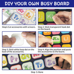 LearnToy Busy Board versatile activity book supports fine motor and cognitive skills