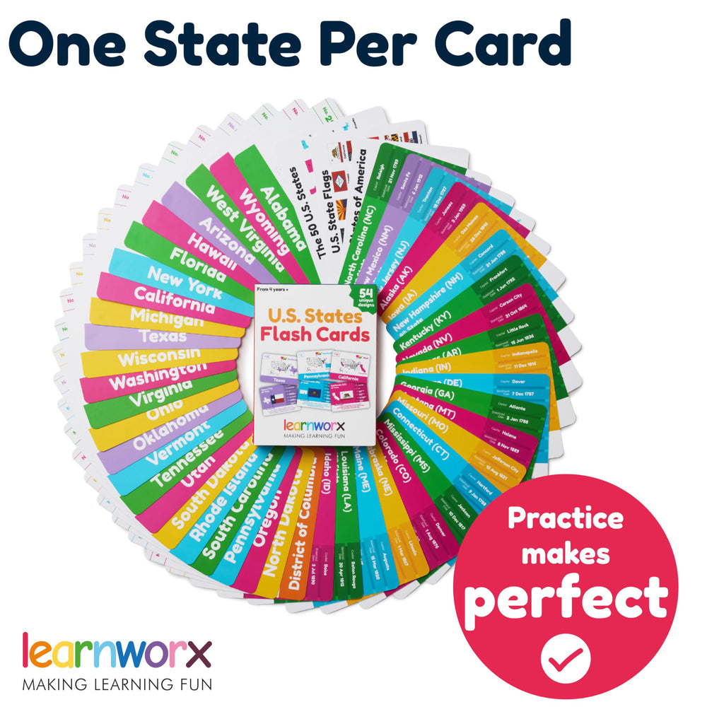 Learnworx district of columbia card highlights capital and location context.