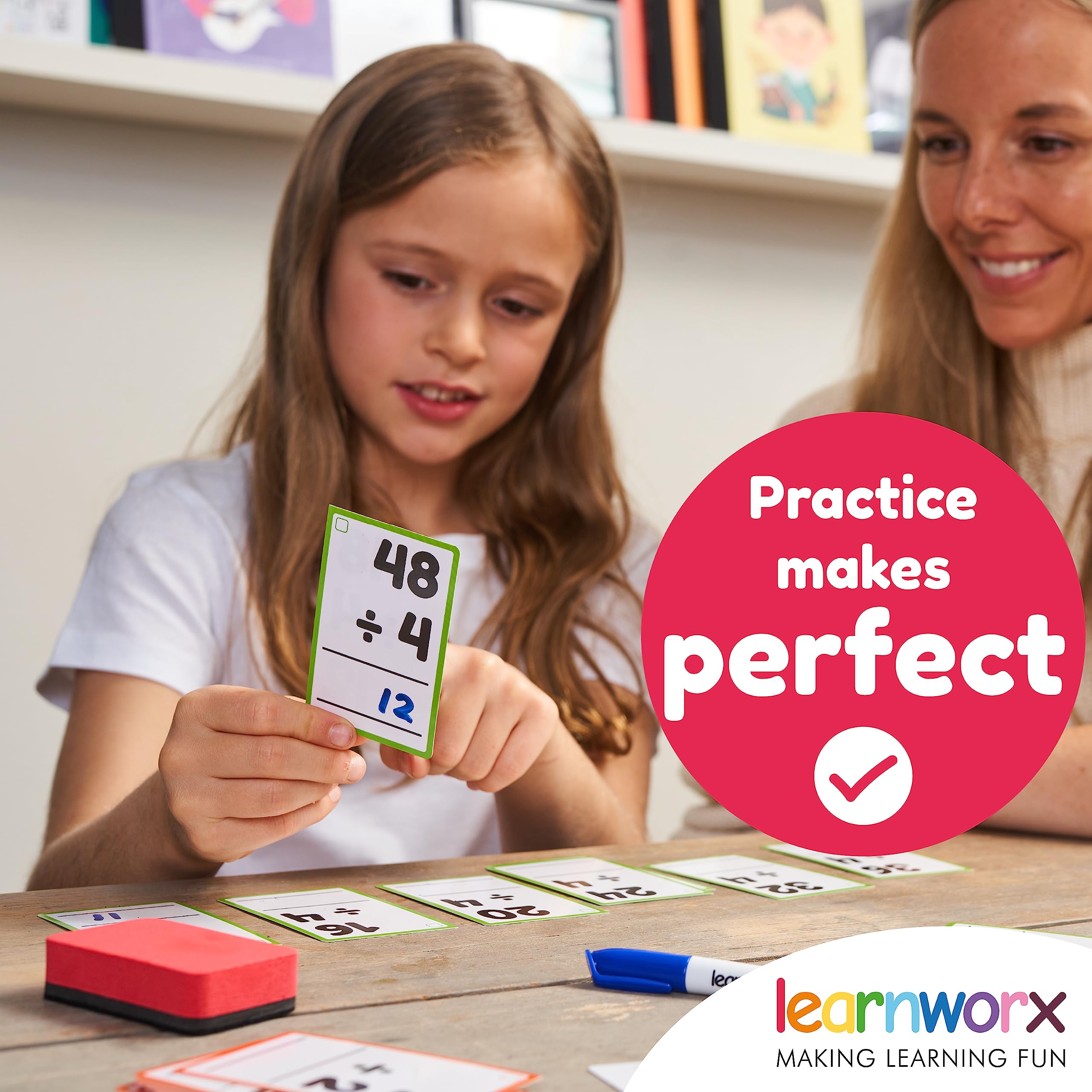 Learnworx flash cards suit home, class, or travel study