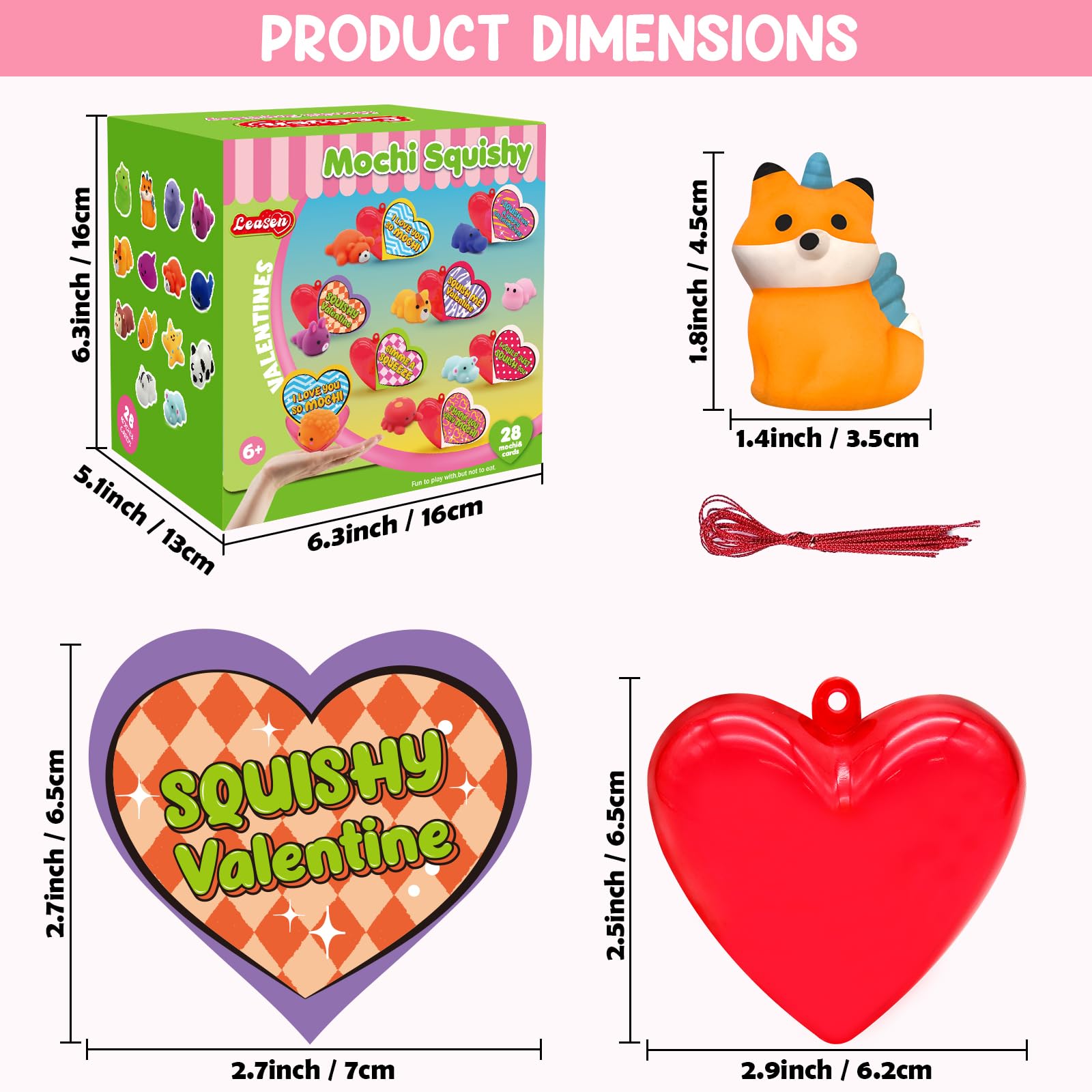 LEASEN valentines cards featuring seven kid-friendly designs
