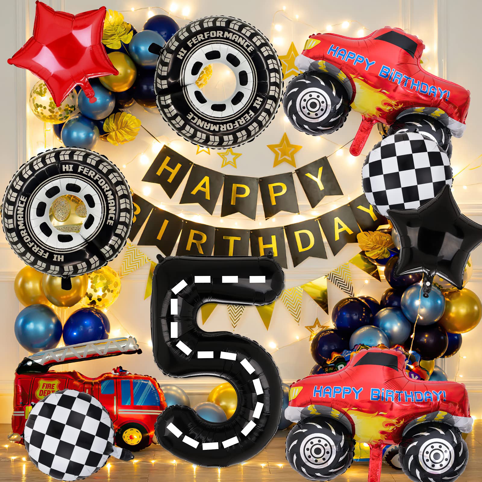 Lebeili backdrop ideas image helps craft a cohesive race-themed celebration.