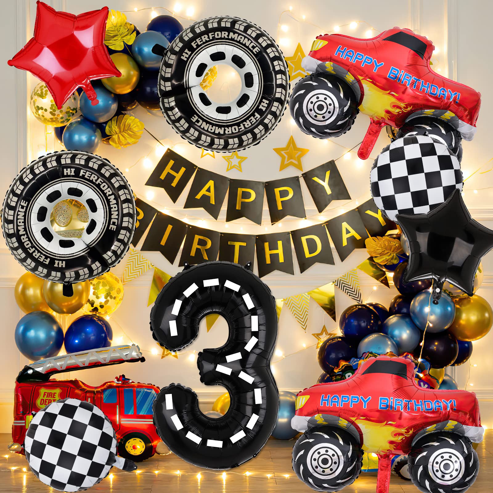 Lebeili truck party setup image demonstrates a complete theme display