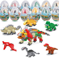 LEBOCADO 6-in-1 dinosaur building blocks for imaginative play and STEM learning