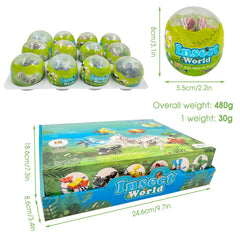 LEBOCADO insect blocks build pieces close-up promoting fine motor skills and creativity.
