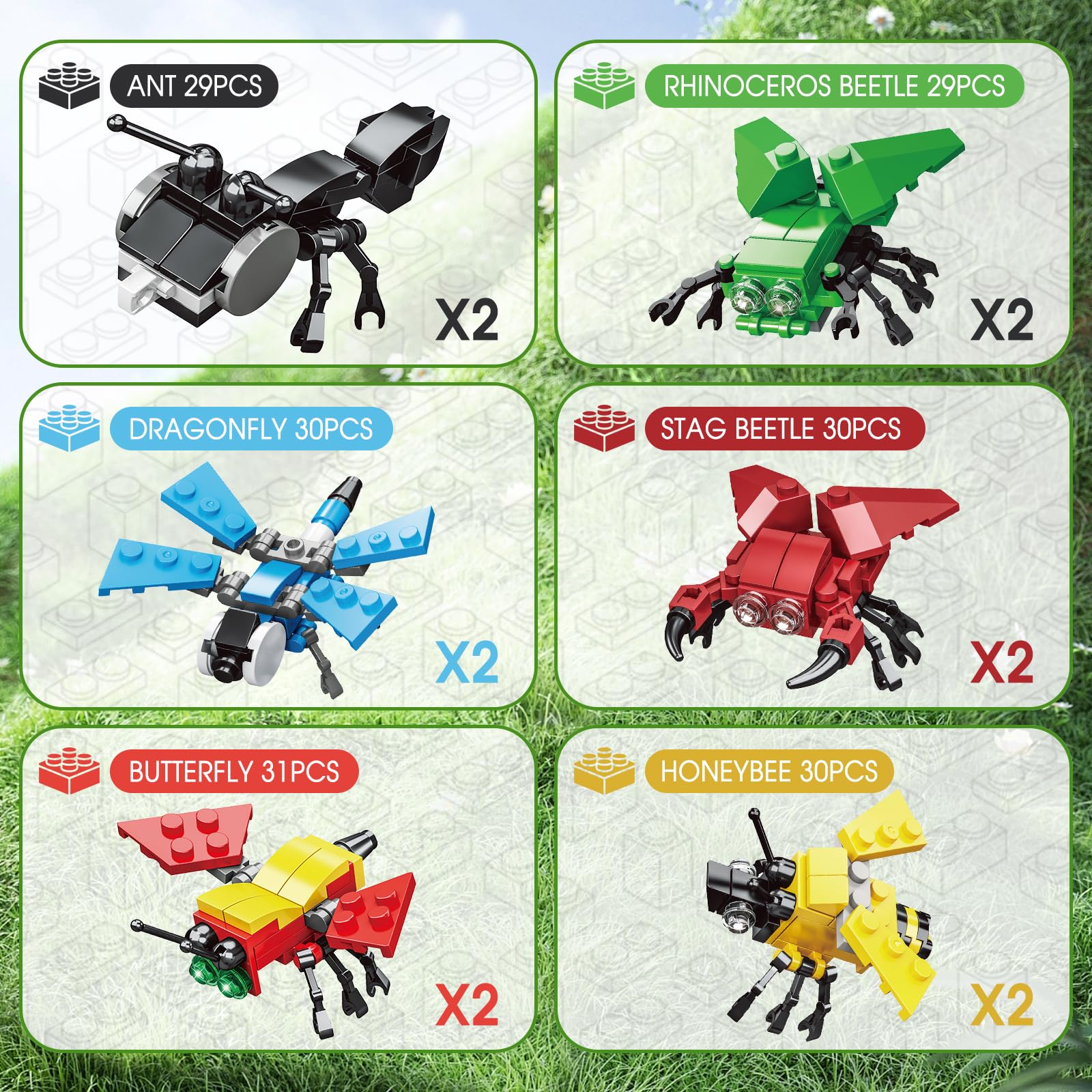LEBOCADO step-by-step manual helps kids through each build with confidence.