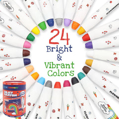 Lebze Flower Monaco crayons big sticks ideal for confident little artists